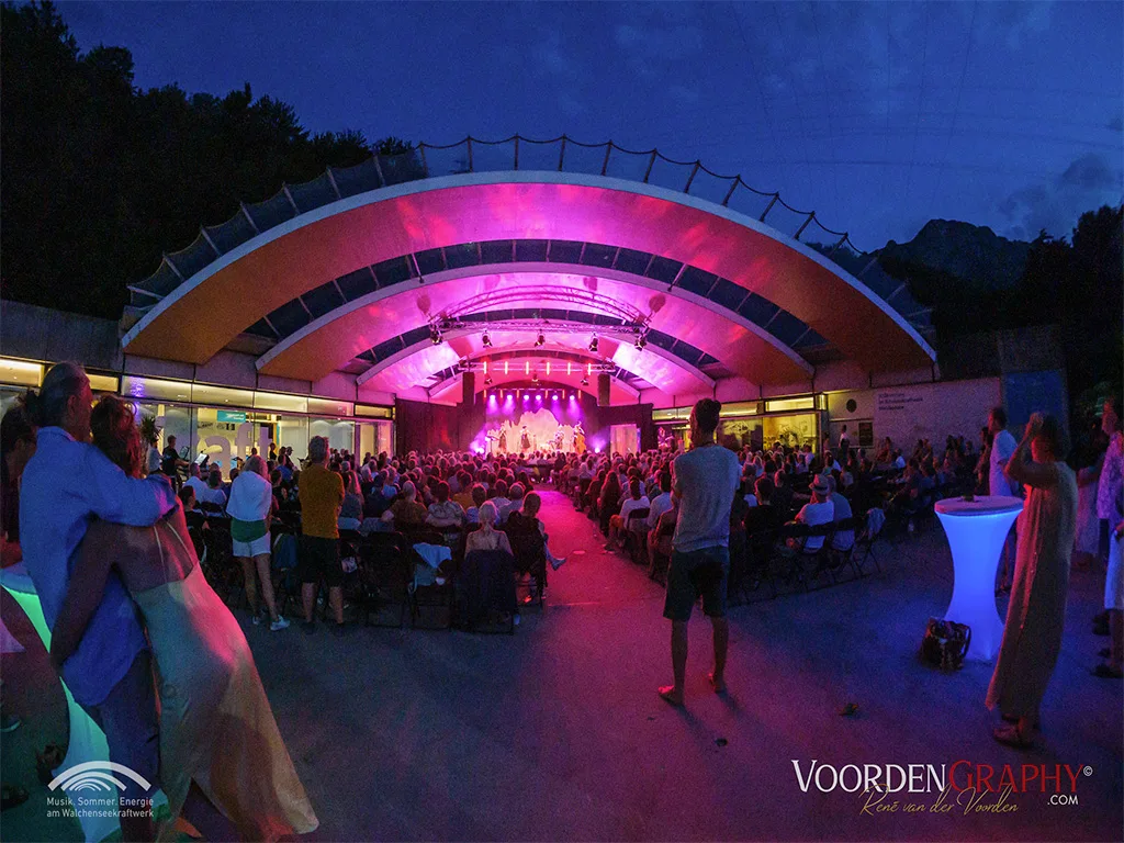 Klosterbräu Schlehdorf - Musiksommer am Kochelsee im Walchenseekraftwerk